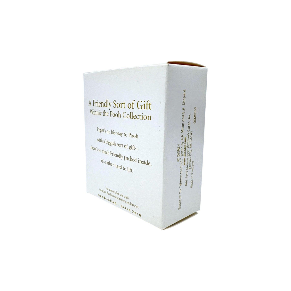 2010 A Friendly Sort of Gift Hallmark Ornament (Winnie the Pooh) QXM9003 Image5