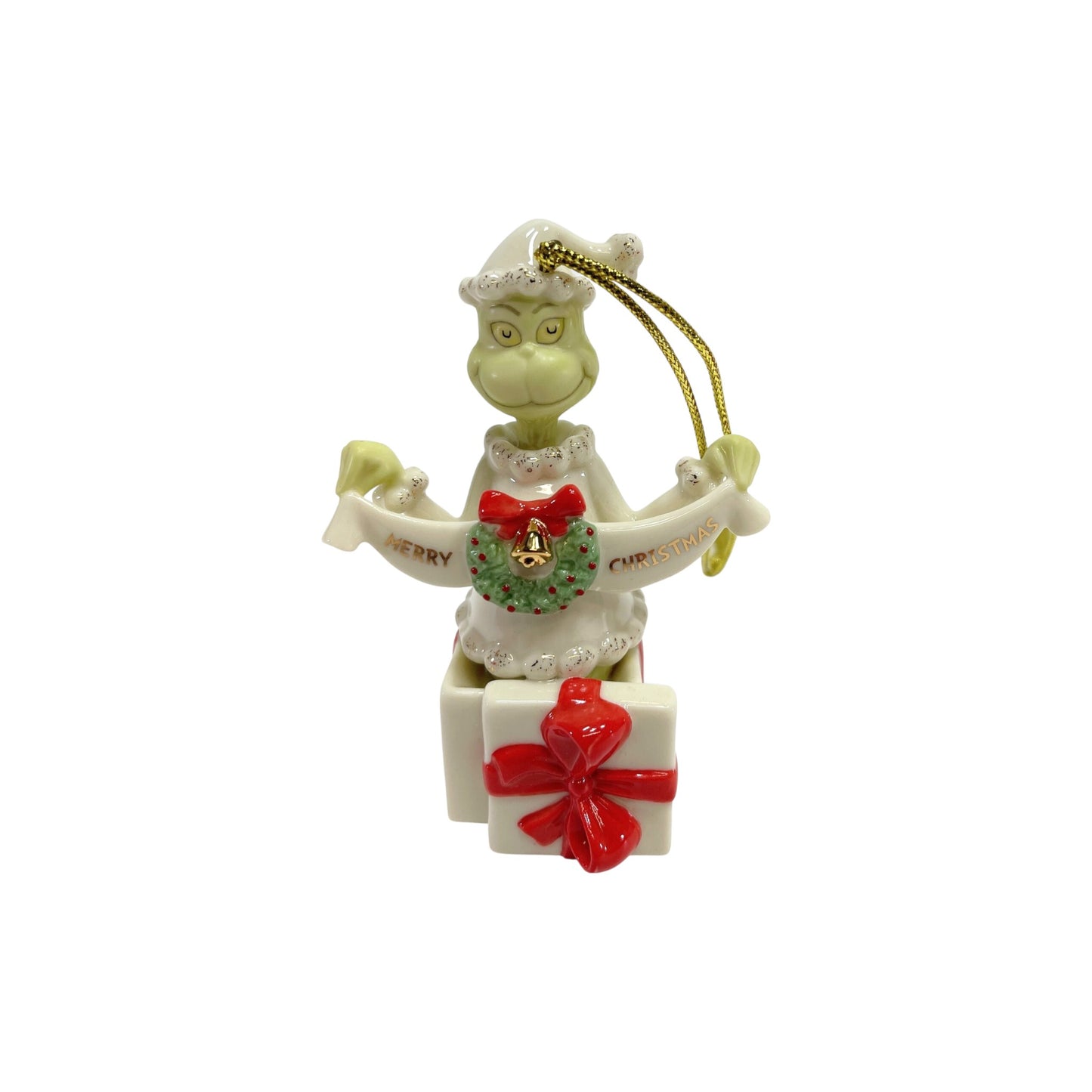 2010 A Grinchy Gift The Grinch Lenox Ornament 813115 Image1