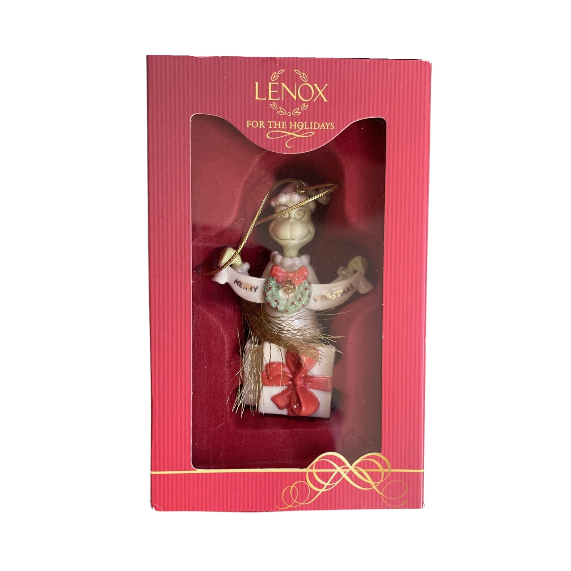2010 A Grinchy Gift The Grinch Lenox Ornament 813115 Image2