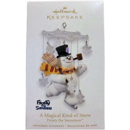 2010 A Magical Kind of Snow Hallmark Ornament (Frosty the Snowman) QXI2073