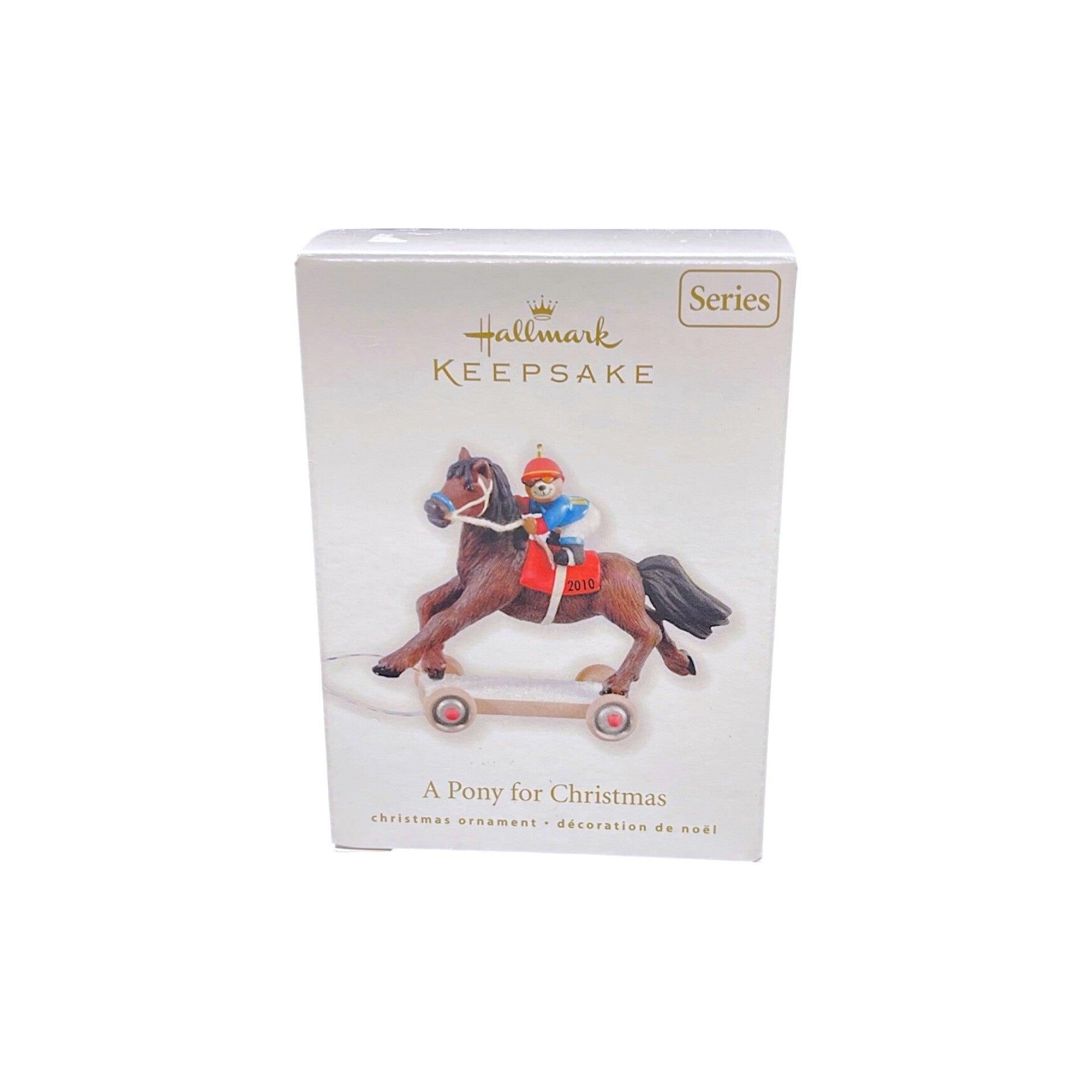 2010 A Pony for Christmas Hallmark Ornament (A Pony for Christmas) QX8303 Image2