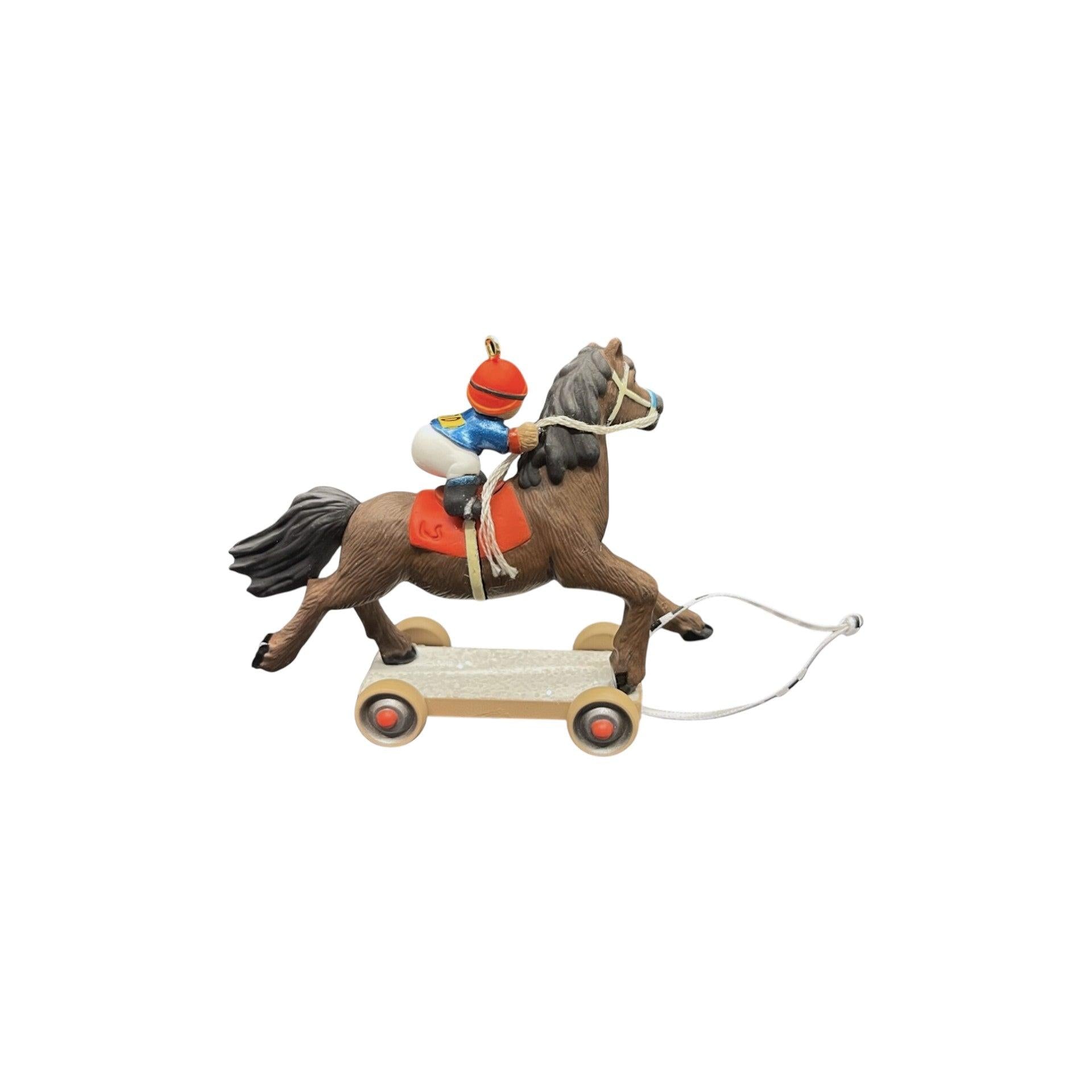 2010 A Pony for Christmas Hallmark Ornament (A Pony for Christmas) QX8303 Image3