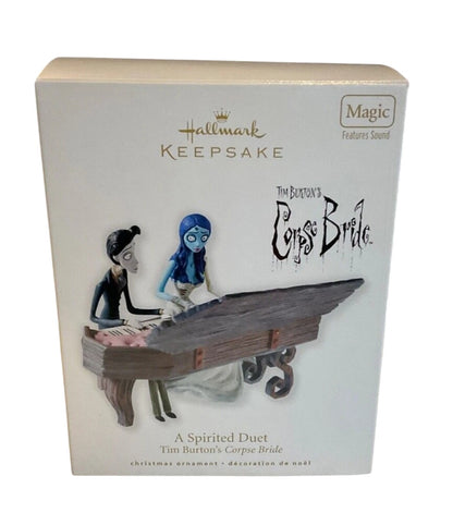 2010 A Spirited Duet Hallmark Ornament (Tim Burton's Corpse Bride) QXI2096