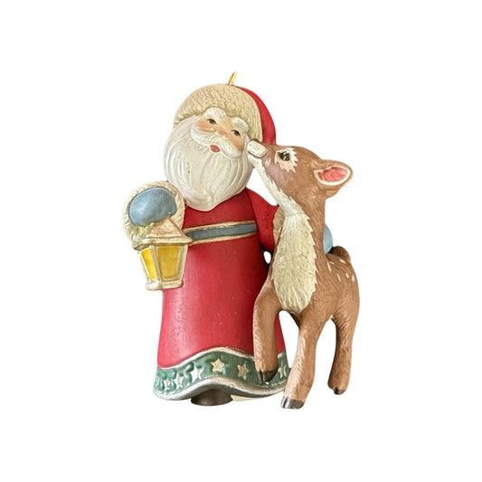 2010 A Visit From Santa #2 Hallmark Ornament (A Visit From Santa) QX8203 Image1