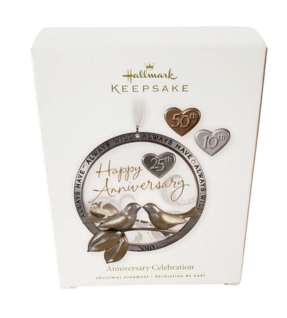 2010 Anniversary Celebration Hallmark Ornament (Anniversary) QXG7536