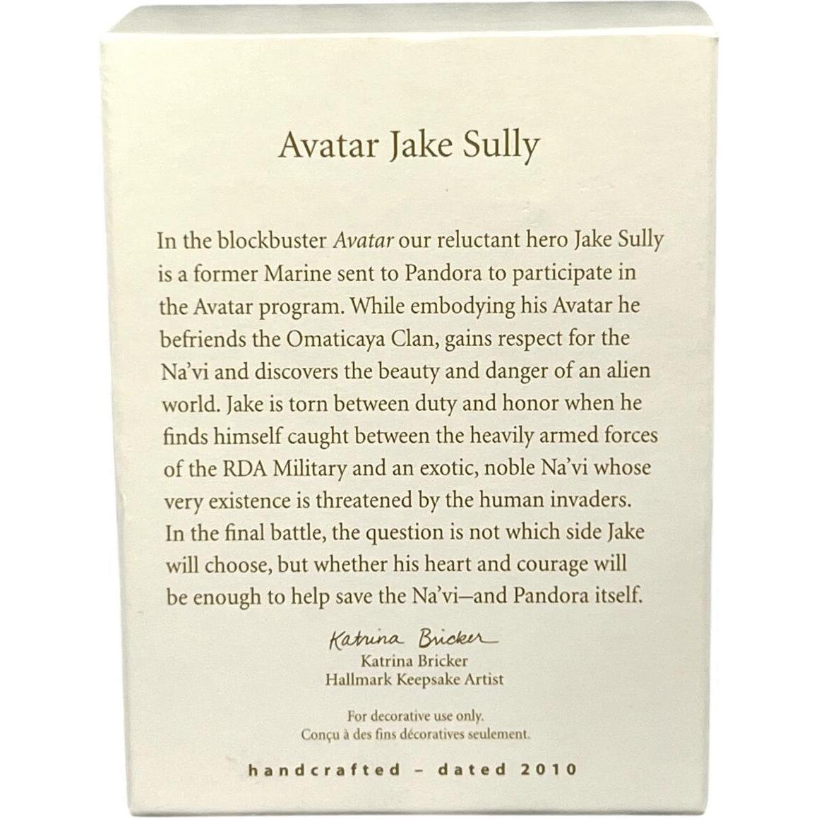 2010 Avatar Jake Sully Hallmark Ornament (Avatar) QXI2423