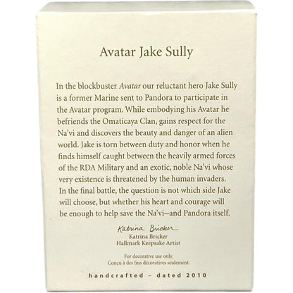 2010 Avatar Jake Sully Hallmark Ornament (Avatar) QXI2423