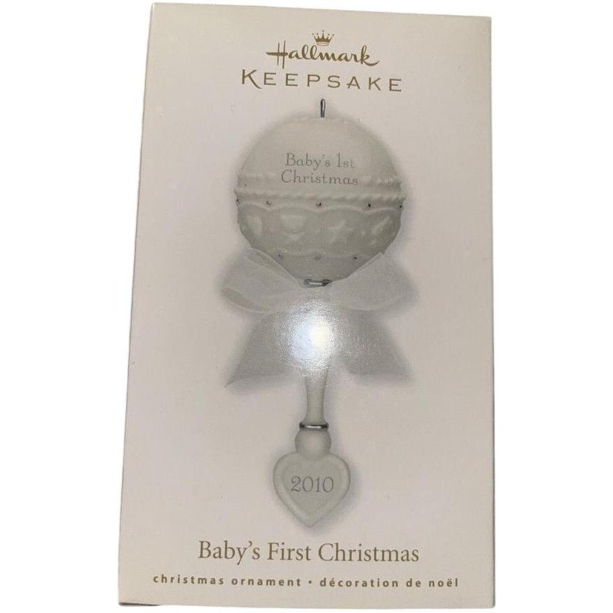 2010 Baby's First Christmas Hallmark Ornament (Baby's First Christmas) QXG7656