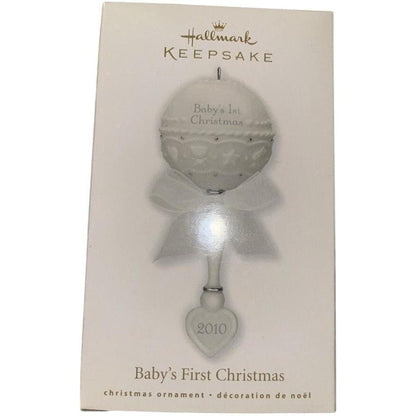 2010 Baby's First Christmas Hallmark Ornament (Baby's First Christmas) QXG7656