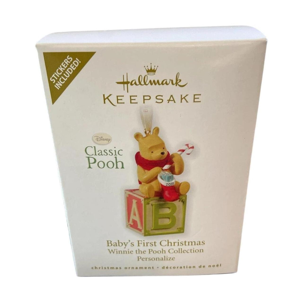 2010 Baby's First Christmas Hallmark Ornament (Winnie the Pooh) QXD1106 Image2