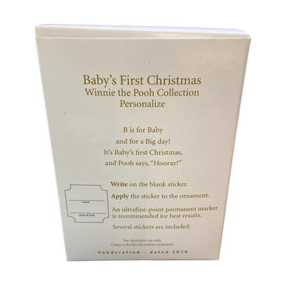 2010 Baby's First Christmas Hallmark Ornament (Winnie the Pooh) QXD1106 Image5