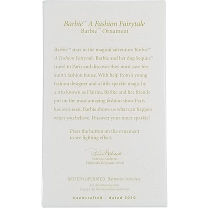 2010 Barbie A Fashion Fairytale Hallmark Ornament (Barbie) QXI2366