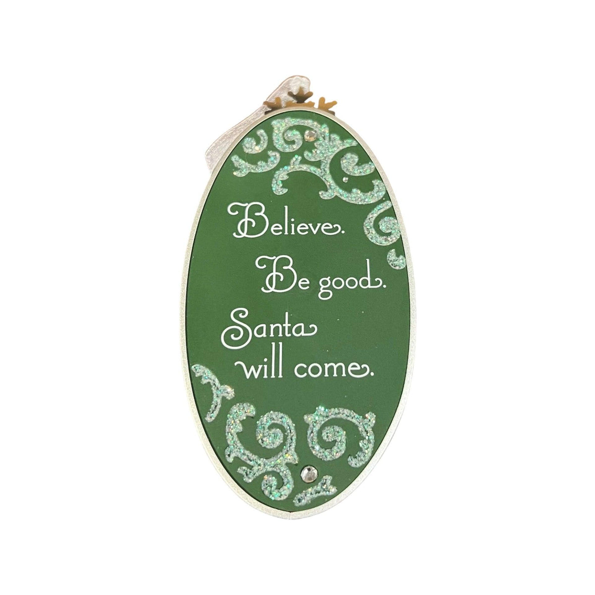 2010 Believe in Santa Hallmark Ornament (Santa Claus) QXG3533 Image3