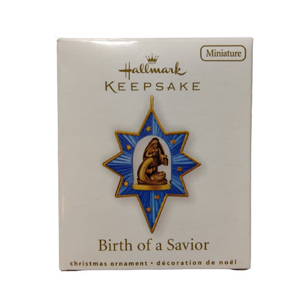 2010 Birth of a Savior Hallmark Ornament (Nativity) QXM9063