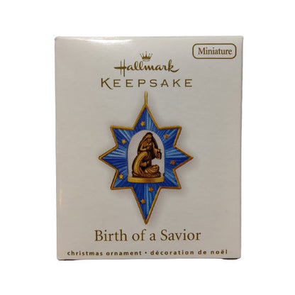 2010 Birth of a Savior Hallmark Ornament (Nativity) QXM9063