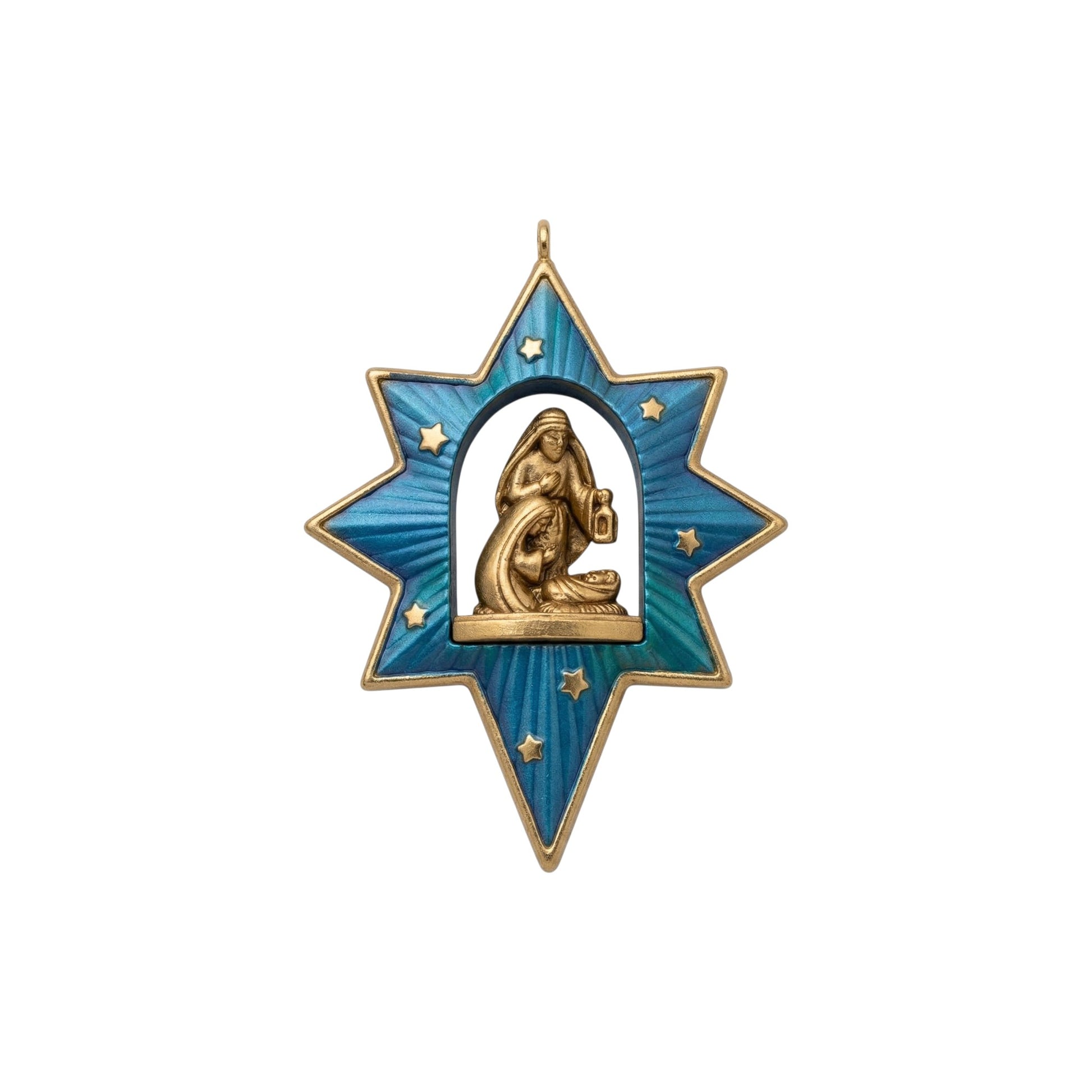 2010 Birth of a Savior Hallmark Ornament (Nativity) QXM9063 Image6