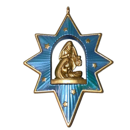2010 Birth of a Savior Hallmark Ornament (Nativity) QXM9063
