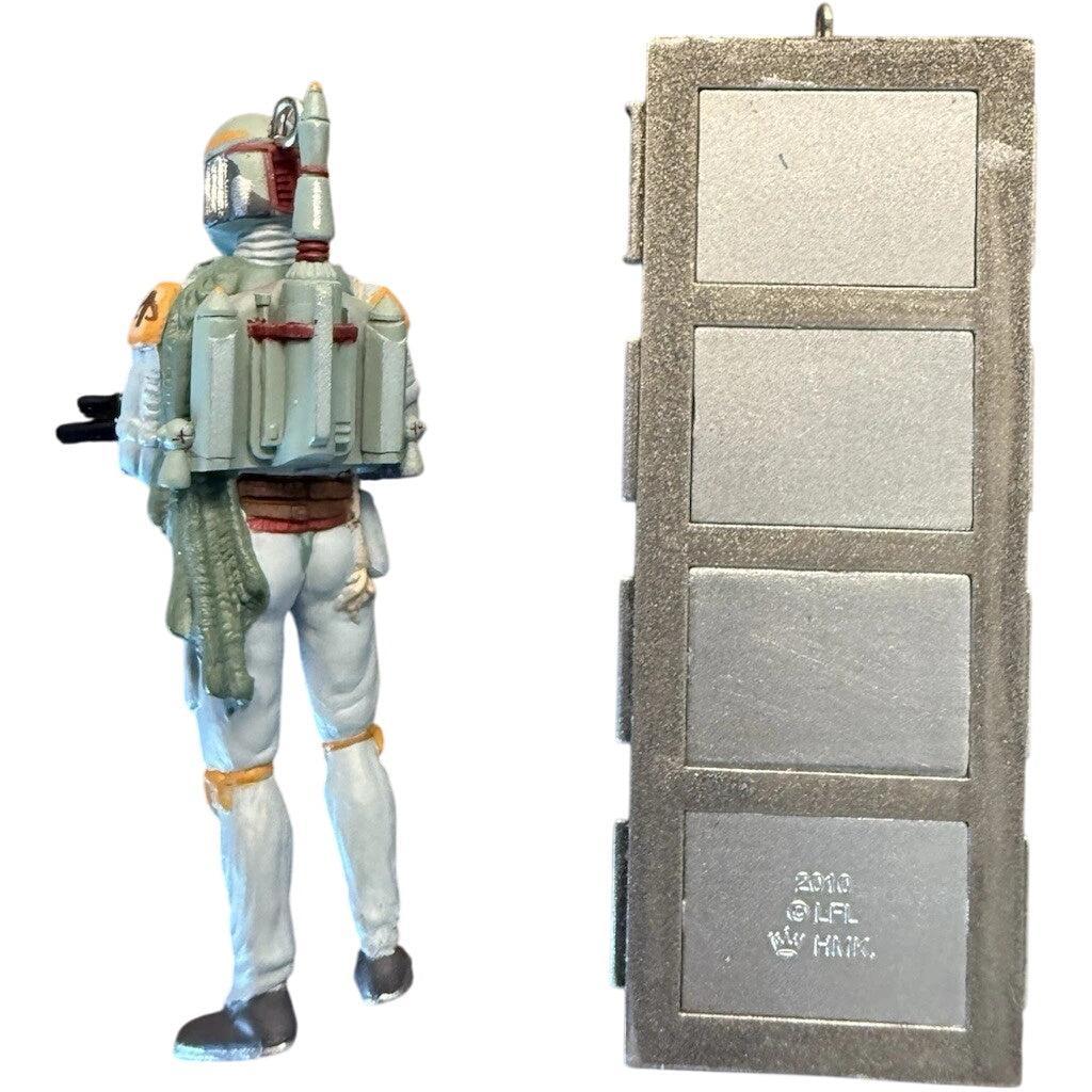 2010 Boba Fett and Han Solo Hallmark Ornament (Star Wars) QXM9016