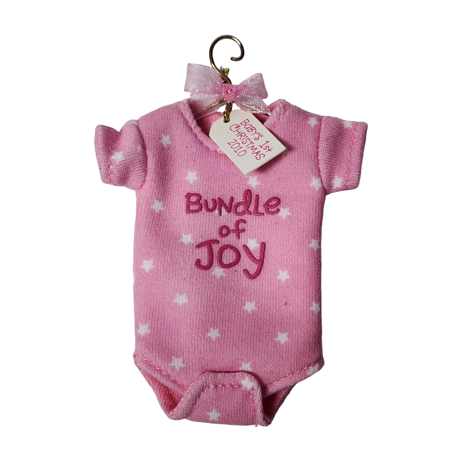 2010 Bundle of Joy Girl Hallmark Ornament (Baby) QXG7676 Image1