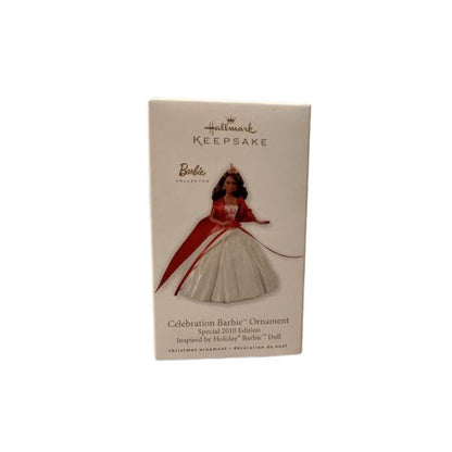 2010 Celebration Barbie Hallmark Ornament (Celebration Barbie) QXI2376