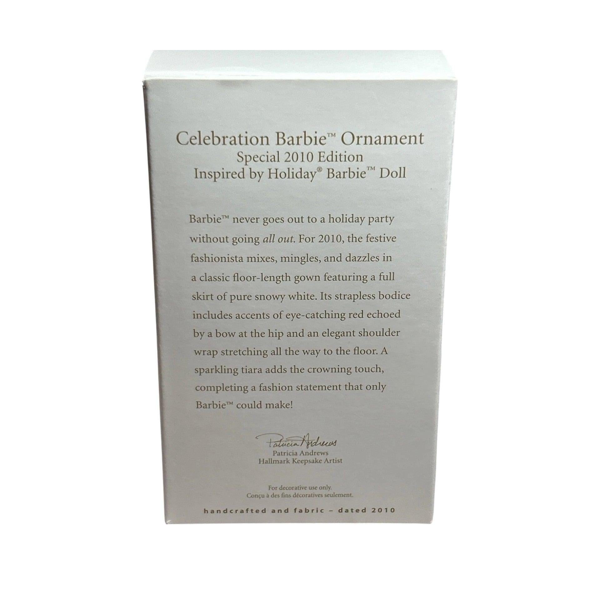 2010 Celebration Barbie Hallmark Ornament (Celebration Barbie) QXI2376 Image7