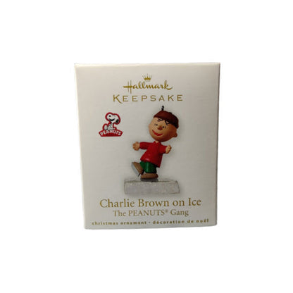 2010 Charlie Brown on Ice Hallmark Ornament (Peanuts) QRP4746