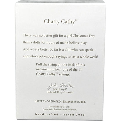 2010 Chatty Cathy Hallmark Ornament (Chatty Cathy) QXI2313