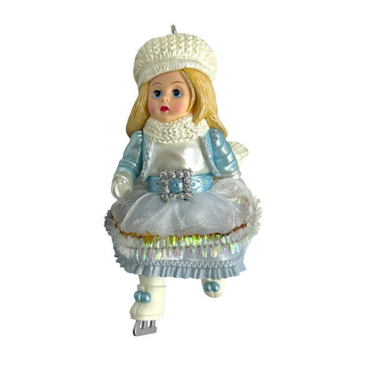 2010 Dazzling Winter Skater Hallmark Ornament (Madame Alexander) QX8313