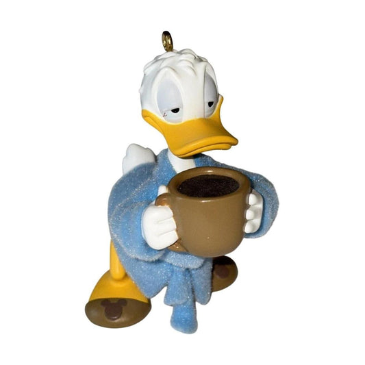 2010 Donald's Wake-Up Cup Hallmark Ornament (Mickey Mouse & Friends) QXD1013 Image1