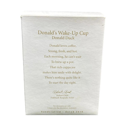 2010 Donald's Wake-Up Cup Hallmark Ornament (Mickey Mouse & Friends) QXD1013 Image7