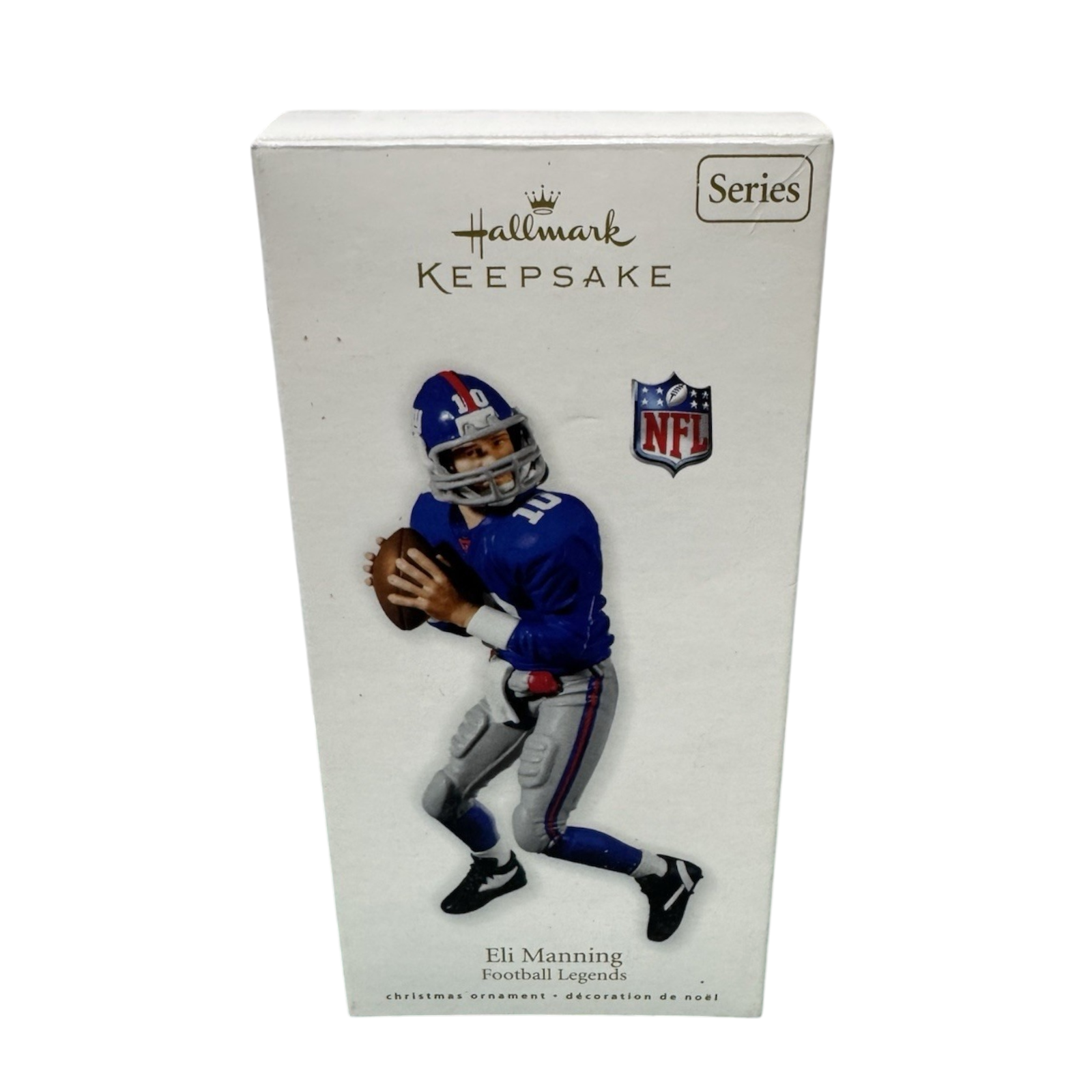 2010 Eli Manning Hallmark Ornament (Football Legends) QX8423