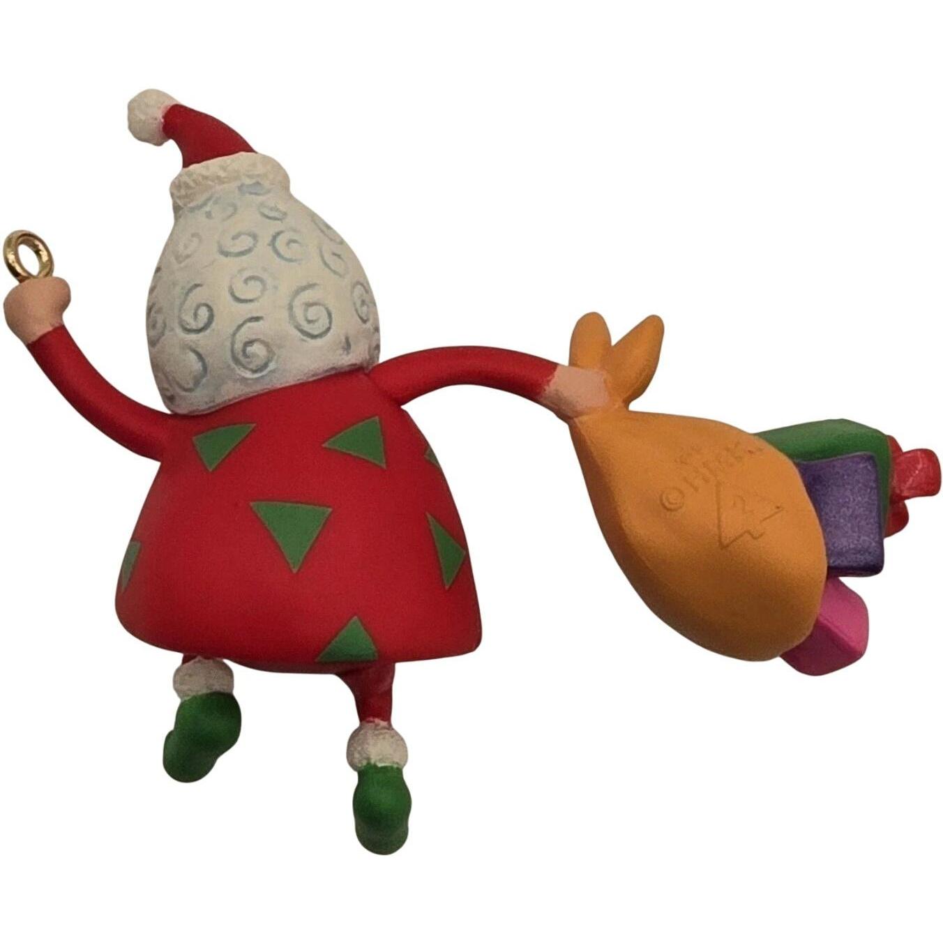 2010 Festive Santa #2 Hallmark Ornament (Festive Santa) QXM9033