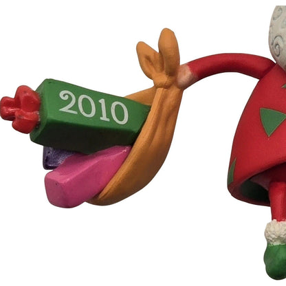 2010 Festive Santa #2 Hallmark Ornament (Festive Santa) QXM9033