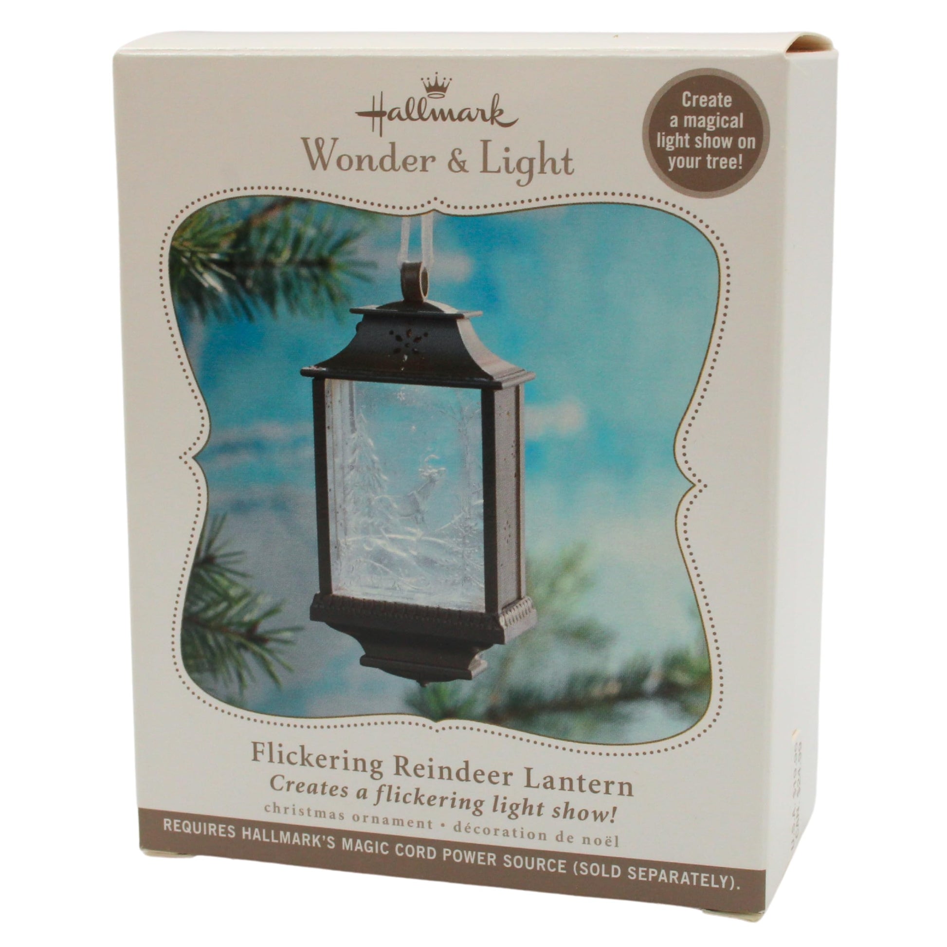 2010 Flickering Reindeer Hallmark Ornament (Wonder and Light) QXG3646