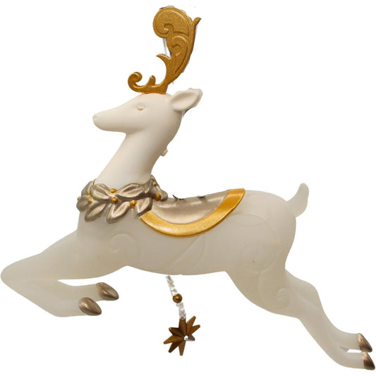 2010 Glimmering Reindeer Hallmark Ornament (Wonder and Light) QXG3616