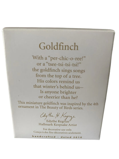 2010 Goldfinch (Beauty of Birds)