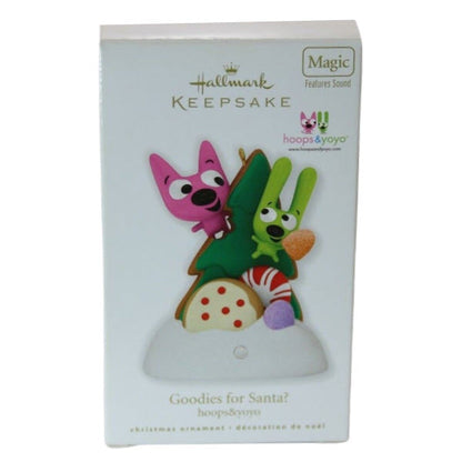 2010 Goodie for Santa? Hallmark Ornament (Hoops & Yoyo) QXG7483