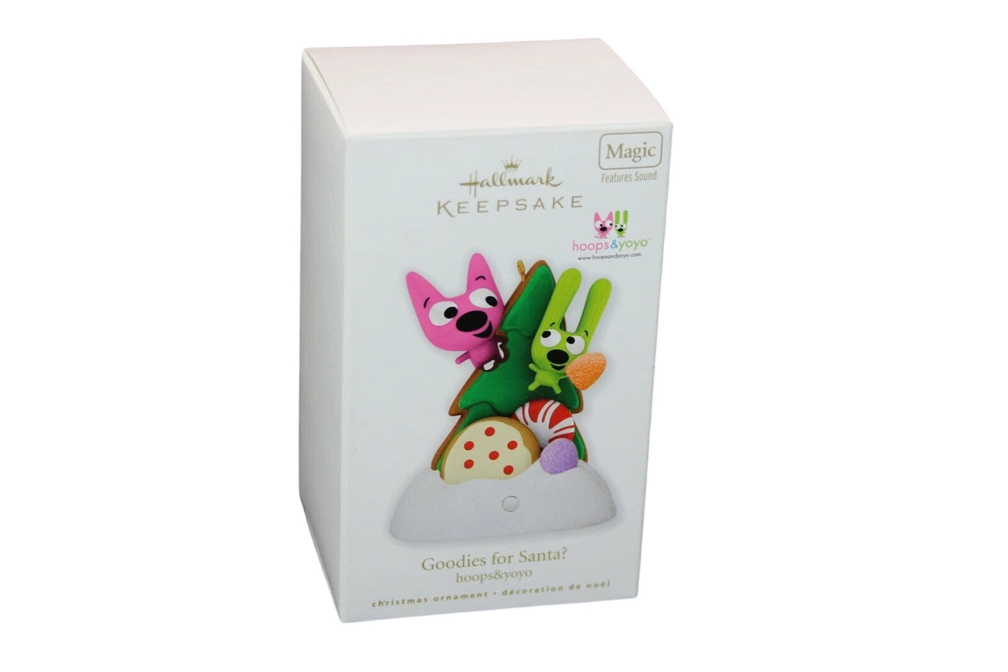 2010 Goodie for Santa? Hallmark Ornament (Hoops & Yoyo) QXG7483 Image2