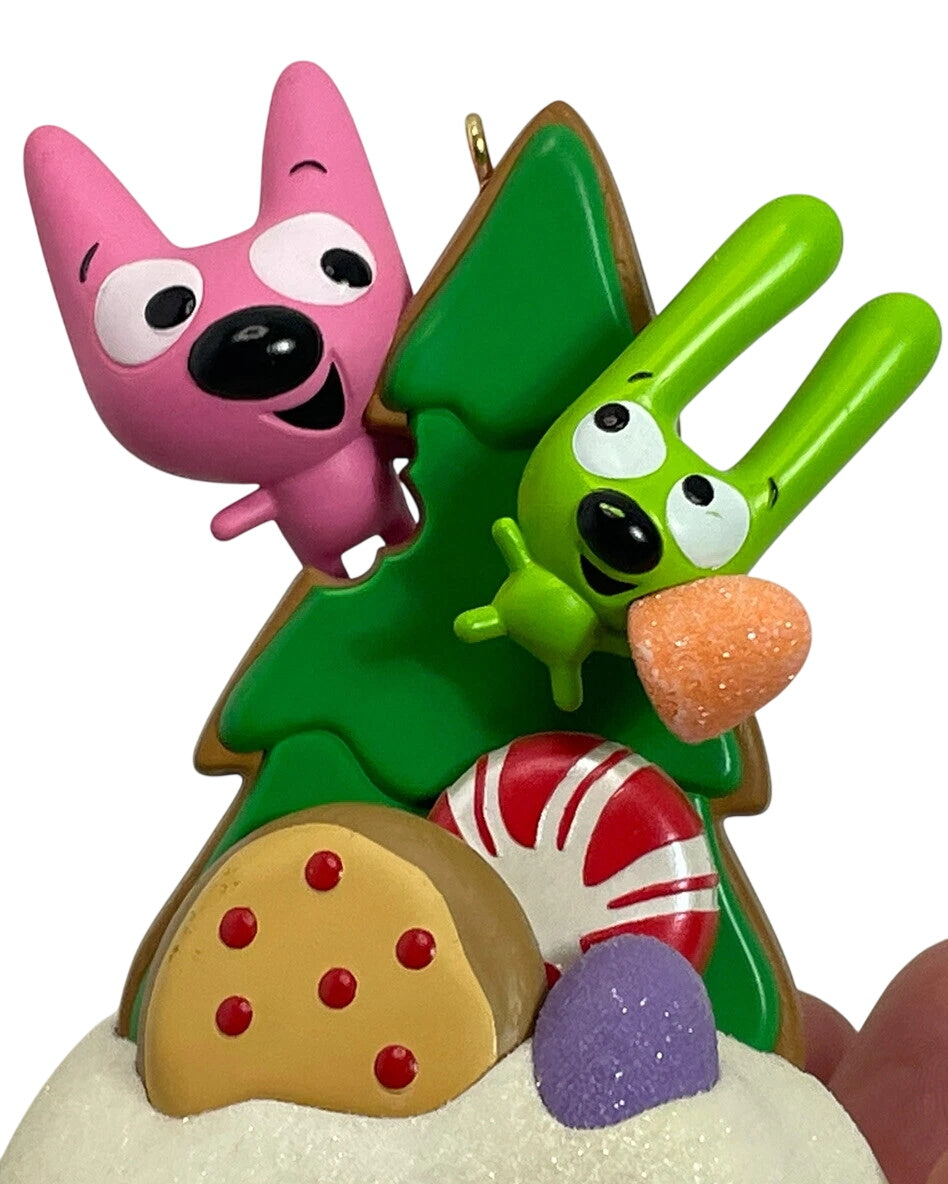 2010 Goodie for Santa? Hallmark Ornament (Hoops & Yoyo) QXG7483 Image4