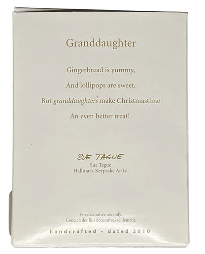 2010 GrandDaughter Hallmark Ornament (GrandDaughter) QXG7003 Image5