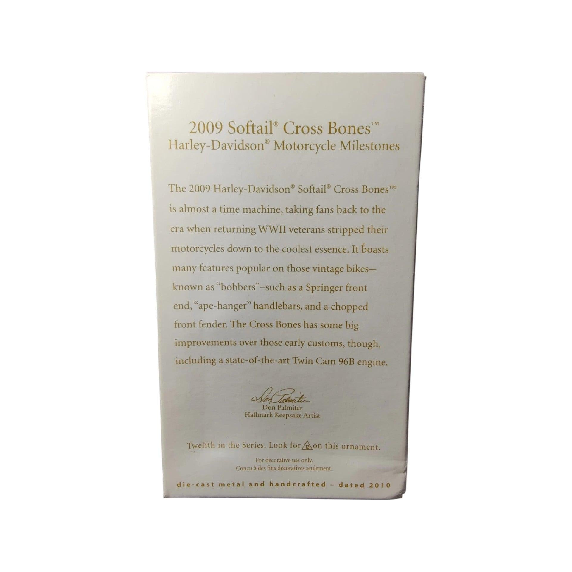 2010 Hallmark Ornament (2009) Softail Cross Bones Hallmark Ornament (Harley-Davidson) QX8356 Image5