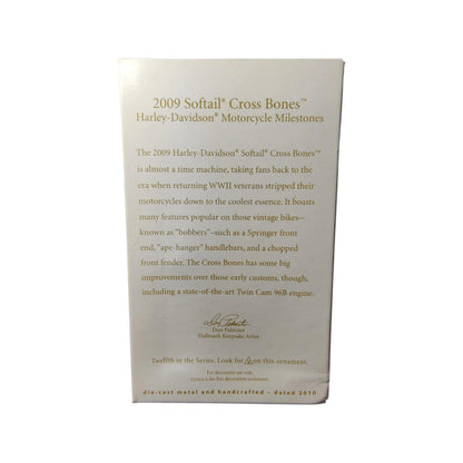 2010 Hallmark Ornament (2009) Softail Cross Bones Hallmark Ornament (Harley-Davidson) QX8356 Image5