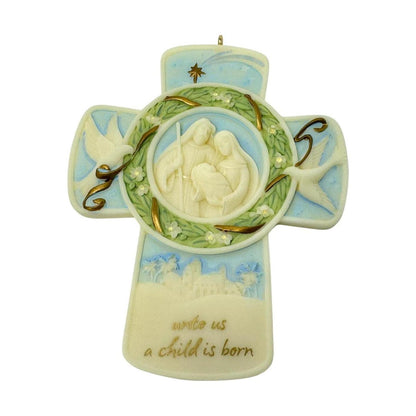 2010 Heaven's Holy Love Hallmark Ornament (Cross) QXG7733 Image1