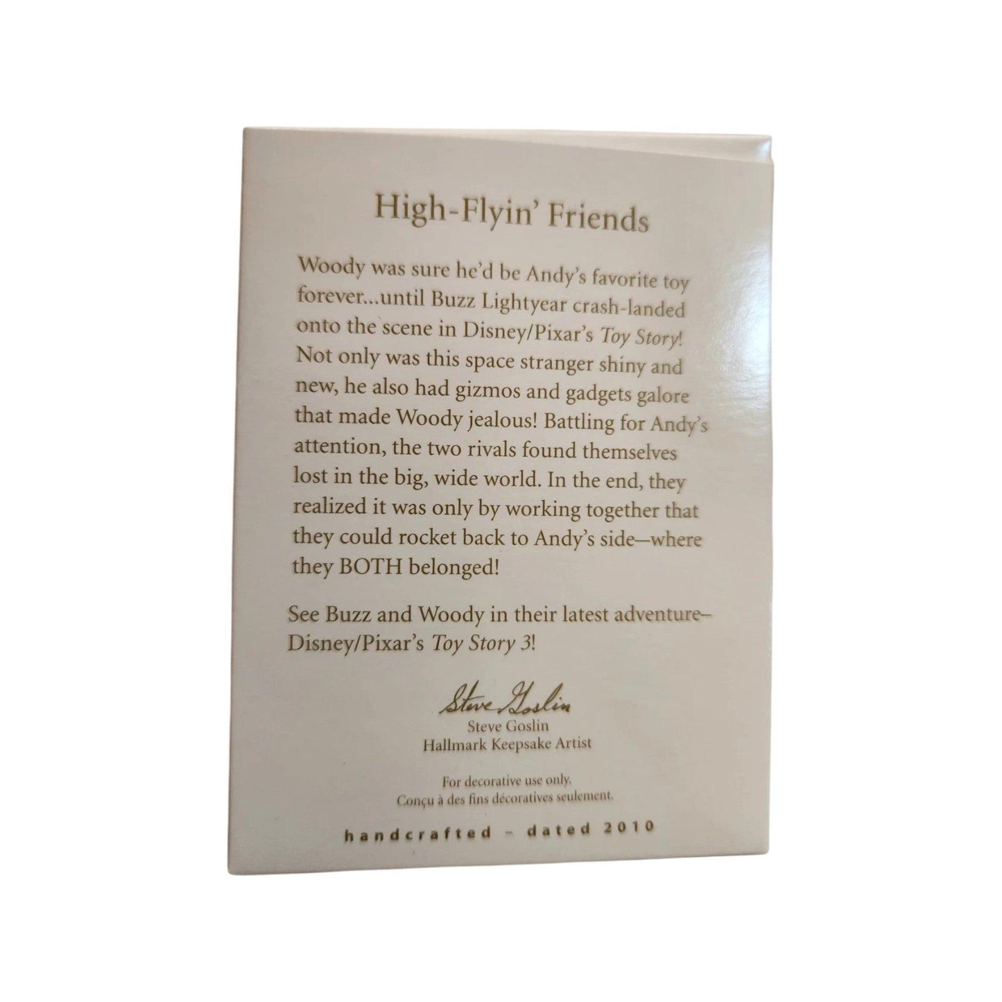 2010 High-Flyin' Friends Hallmark Ornament (Toy Story) QXD1143 Image6
