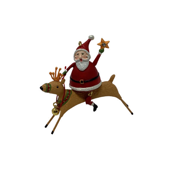 2010 High-Flying Fun Hallmark Ornament (Santa) QXG7353