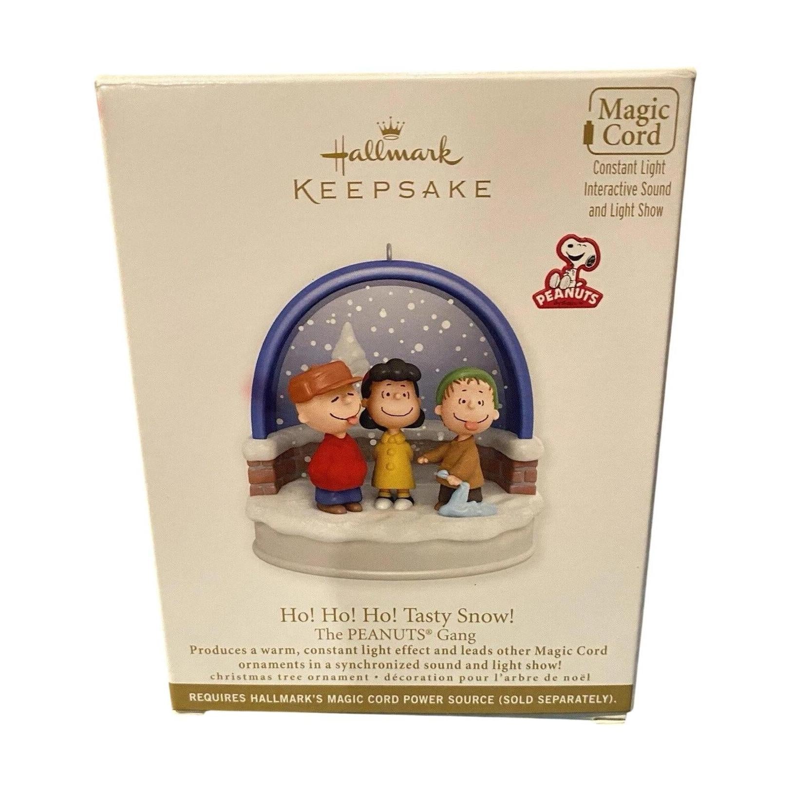 2010 Ho! Ho! Ho! Tasty Snow! Hallmark Ornament (Peanuts) QXI2927 Image2