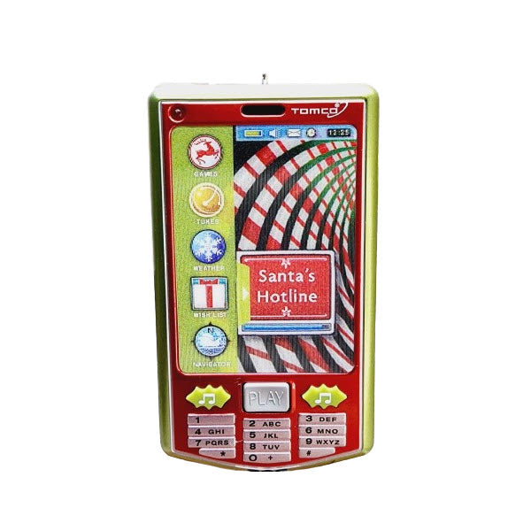 2010 Hotline to Santa Hallmark Ornament (Record Your Voice!) QXG3163