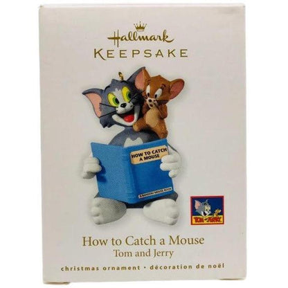 2010 How to Catch a Mouse Hallmark Ornament (Tom and Jerry) QX2143