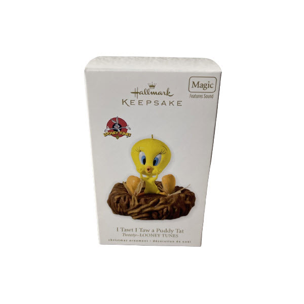 2010 I Tawt I Taw a Puddy Tat Hallmark Ornament (Tweety-LOONEY TUNES) QXI2043