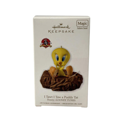 2010 I Tawt I Taw a Puddy Tat Hallmark Ornament (Tweety-LOONEY TUNES) QXI2043 Image2